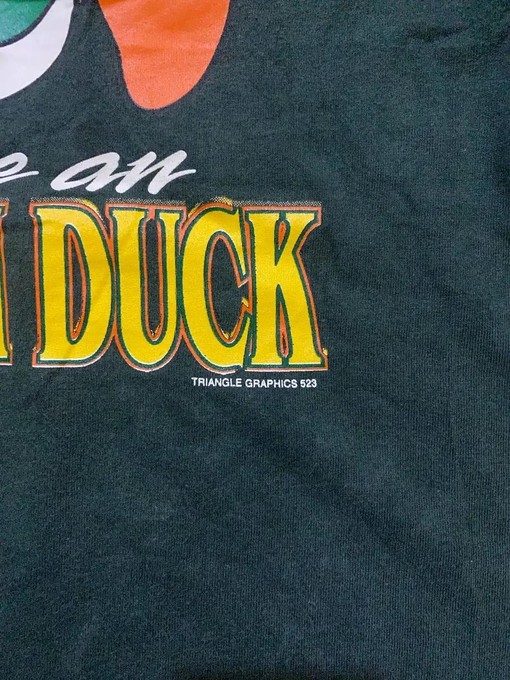 Vintage Style 90s Oregon Duck NCAA Shirts Sweatshirt T-shirt - Image 2