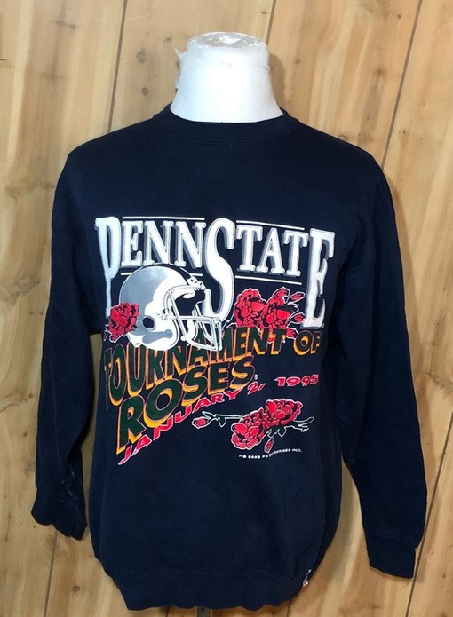 Vintage Style 90s Penn State University Nittany Lions 1995 Rose Bowl Sweatshirt - Vintage Style NCAA Sport Shirts Fans