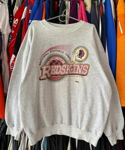 Vintage Style 90s Redskins Was NFL Mens Sport Shirts Sweatshirt T-shirt
