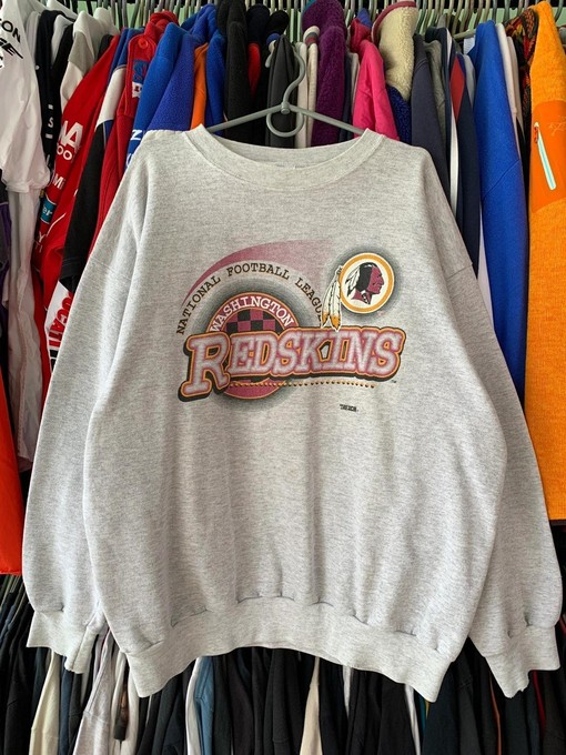 Vintage Style 90s Redskins Was NFL Mens Sport Shirts Sweatshirt T-shirt