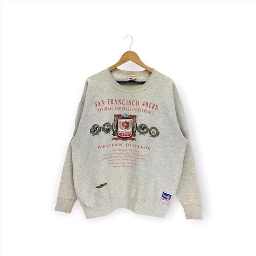 Vintage Style 90s San Francisco 49ers NFL Football Sweatshirt T-shirt, Perfect for Fans
