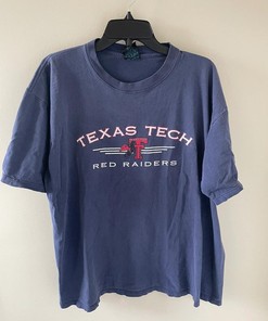 Vintage Style 90s Soffe's Choice Texas Tech Red Raiders Collection with NCAA Sport Shirts for Girls
