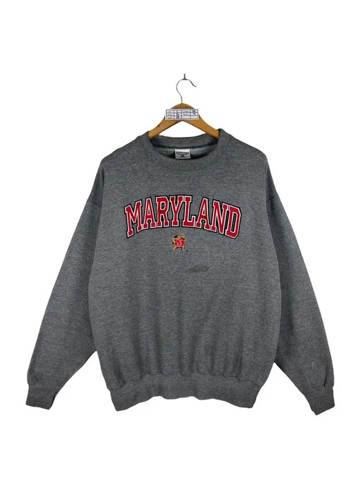Vintage Style 90s University of Maryland NCAA Sweatshirt Hoodie Football Game Day T-Shirt Lover - NCAA Shirts