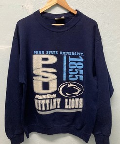 Vintage Style 90s University of Penn State Nittany Lions Sweatshirt and Hoodie -Vintage Style NCAA Penn State Shirts