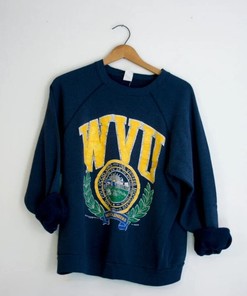 Vintage Style 90s West Virginia University Mountaineers Sweatshirt, Great Gift For Any Fan