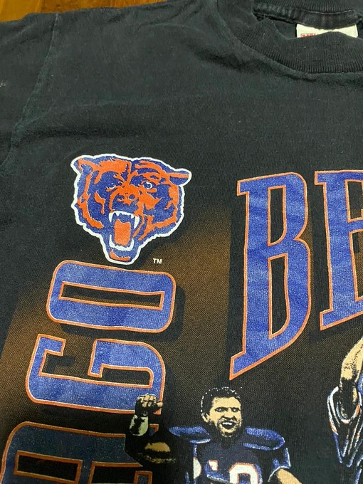 Vintage Style 91 Chicago Bears Nutmeg Mills NFL Sweatshirt T-Shirt Ideal Gift for NFL Fans - Image 3