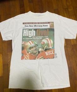 Vintage Style 95 49Ers Vs Chargers NFL 29Th Superbowl News Sweatshirt T-Shirt Ideal Gift for NFL Fans