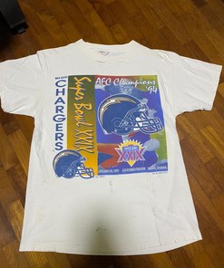 Vintage Style 95 AFC Champions San Diego Chargers Super Bowl NCAA Sweatshirt T-shirt - Ideal Gift for NFL Fans