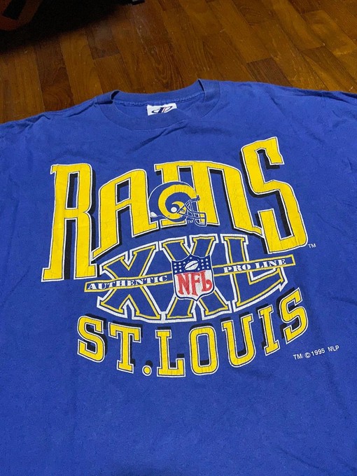 Vintage Style 95 St. Louis Rams NFL Sweatshirt T-Shirt Ideal Gift for NFL Fans, with sport shirts girls - Image 2