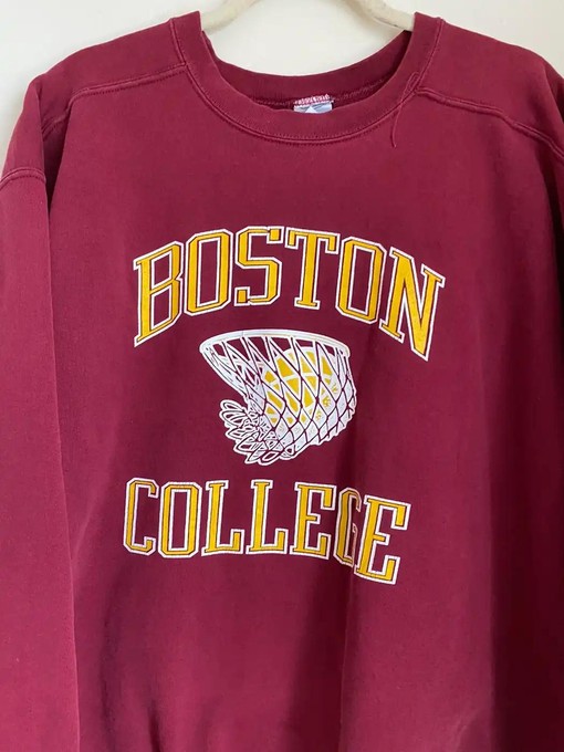 Vintage Style Boston College University American Sweatshirt - Perfect Gift for NCAA Fans - Image 2