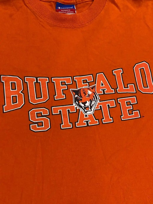 Vintage Style Buffalo State T-Shirt Sweatshirt for Sports Fans - Image 2