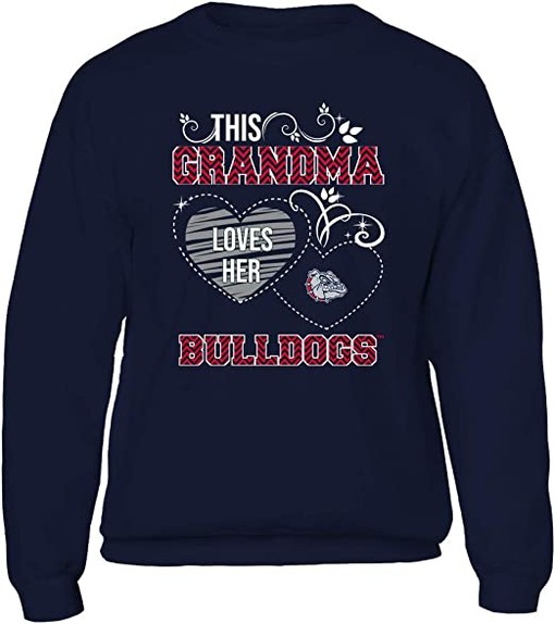 Vintage Style Bulldogs Hoodie with Gonzaga Basketball Design