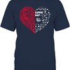 Vintage Style Bulldogs Proud Girlfriend 2021 Graduation Gift Shirt