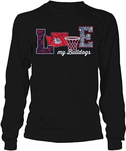 Vintage Style Bulldogs Shirt with "Proud Grandfather" Design