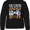Vintage Style Bulldogs Shirt with Slogan and Mascot