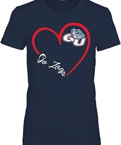 Vintage Style Bulldogs Sweatshirt with "We Are Gonzaga" Design