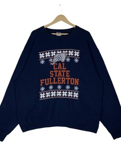 Vintage Style Cal Stat University Fullerton Sweatshirt Hoodie Football Game Day T-Shirt Lover for NCAA Fans