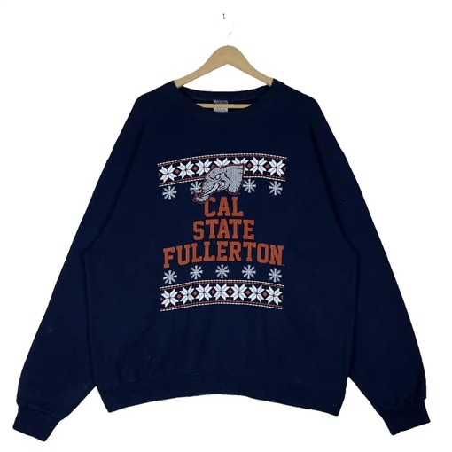 Vintage Style Cal Stat University Fullerton Sweatshirt Hoodie Football Game Day T-Shirt Lover for NCAA Fans