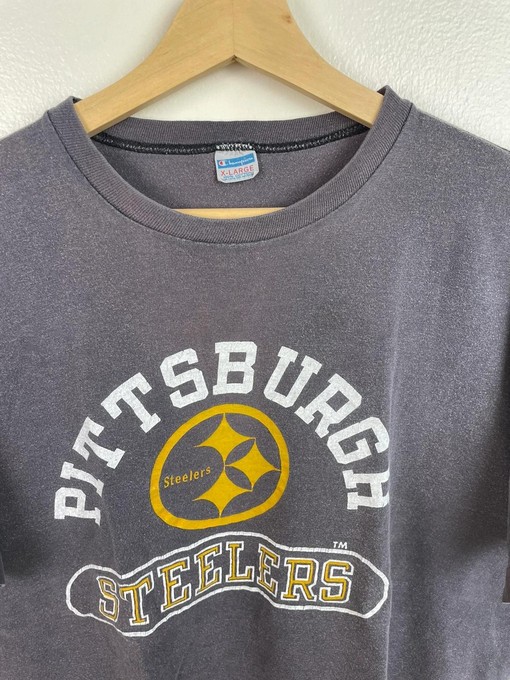 Vintage Style Champion 80s NFL Pittsburgh Football Sweatshirt T-shirt, Show Your Team Loyalty - Image 2