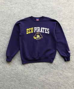 Vintage Style Champion Ecu Pirates NFL Football East Carolina Sweatshirt T-shirt, Rep Your Team
