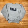 Vintage Style Champion Reverse Weave Apparel: American Football Apparel for University of Miami Fans