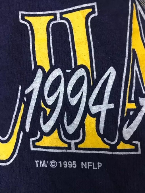 Vintage Style Chargers 1994 AFC Champions Sweatshirt T-Shirt Ideal Gift for NFL Fans, featuring vintage NCAA shirts - Image 2