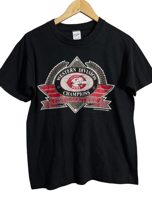 Vintage Style Cincinnati Reds 1990 Western Division Champions University American Sweatshirt - Gifts for NCAA Fans