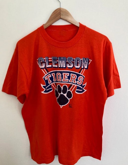 Vintage Style Clemson Tigers T-Shirt and Sweatshirt - University of Clemson Gear