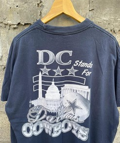 Vintage Style Dc Stands for Dallas Cow Bows Retro NCAA Shirts Sweatshirt T-shirt