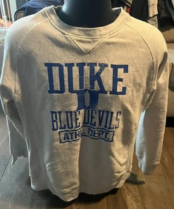 Vintage Style Duke Blue Devils University American Sweatshirt Gifts For Ncaa with Classic Design