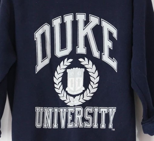 Vintage Style Duke University Blue Devils Sweatshirt Sweater Duke University Shirt with Classic Look - Image 2