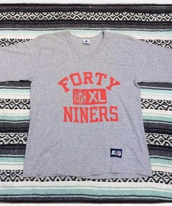 Vintage Style Forty Niners NFL Football Sweatshirt T-shirt, Represent Your Team in Style