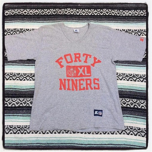 Vintage Style Forty Niners NFL Football Sweatshirt T-shirt, Represent Your Team in Style