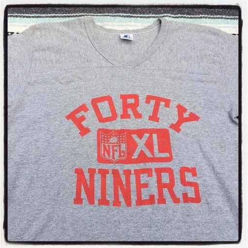 Vintage Style Forty Niners NFL Football Sweatshirt T-shirt, Represent Your Team in Style - Image 2
