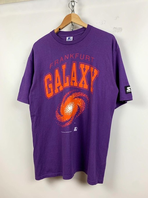 Vintage Style Frankfurt Galaxy 1994 Vintage Starter Sweatshirt T-shirt for Football Fans