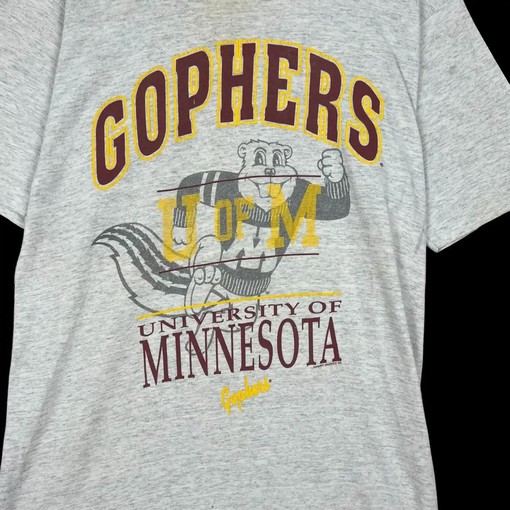 Vintage Style Gophers University of Minnesota Football Sweatshirt Hoodie Tee Lover - Image 2