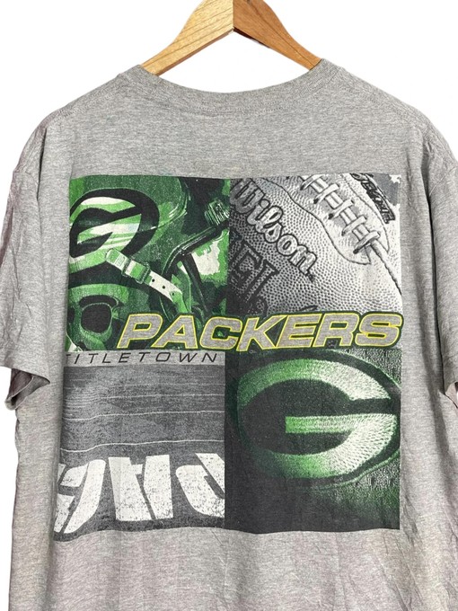 Vintage Style Green Bay Packers Original NFL T-Shirt - Full Size Sweatshirt Hoodie Gifts for NCAA Football Fans - Image 2
