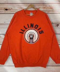 Vintage Style Illinois State University Crew Neck Sweatshirt with Classic Look, Gift for NCAA Fans