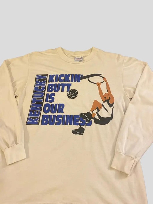 Vintage Style Kentucky Wildcats Basketball Sweatshirt Hoodie - Get Ready for Game Day!