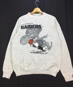 Vintage Style Los Angeles Raiders Snoopy NCAA Shirts Sweatshirt T-shirt
