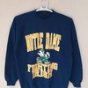 Vintage Style Made In USA Notre Dame Fighting Irish T-Shirt Sweatshirt Hoodie Gifts Lover