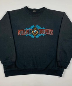 Vintage Style Miami Dolphins Apparel Set - T-Shirt, Hoodie, Sweatshirt - Gift for NFL Fans - State University Shirt