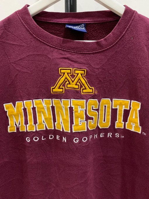 Vintage Style Minnesota Gophers University Sweater Hoodie Sweatshirt Gifts for Fans - Image 2