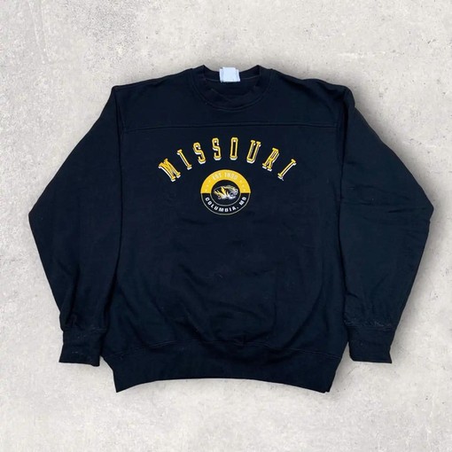 Vintage Style Missouri Tigers T-Shirt Hoodie for Football Lovers
