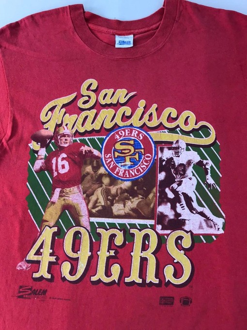 Vintage Style NFL 49ers San Francisco Dodge America Football Sweatshirt T-shirt, Show Your Team Spirit - Image 2