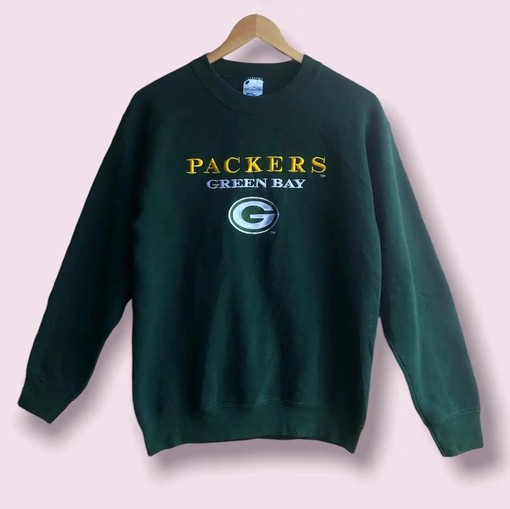 Vintage Style NFL Green Bay Packers T-Shirt - Gift For NFL Fans