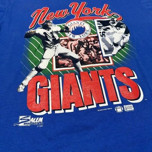 Vintage Style NFL New York Giants Apparel for Fans of College Shirts - Image 2