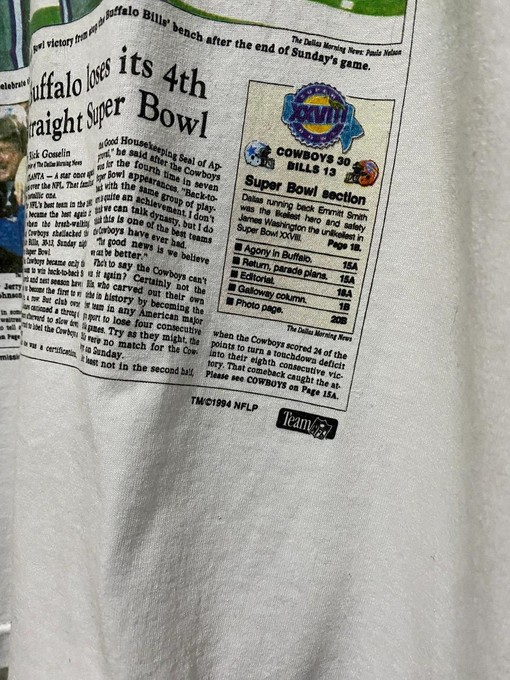 Vintage Style NFL Shirts The Dallas Morning News Retro NCAA Shirts Sweatshirt T-shirt - Image 3