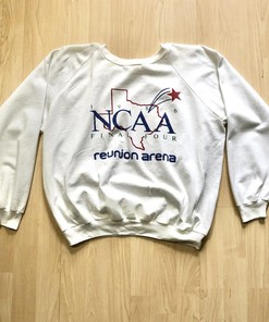 Vintage Style Ncaa Shirts 1986 Reunion Arena Sweatshirt - Gifts for Texas Sports Fans