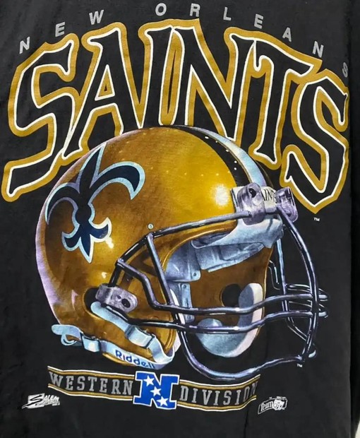 Vintage Style New Orleans Saints Western Division Last Drop T Shirt, Hoodie, and Sweatshirt for Fans of NCAA Shirts - Image 2